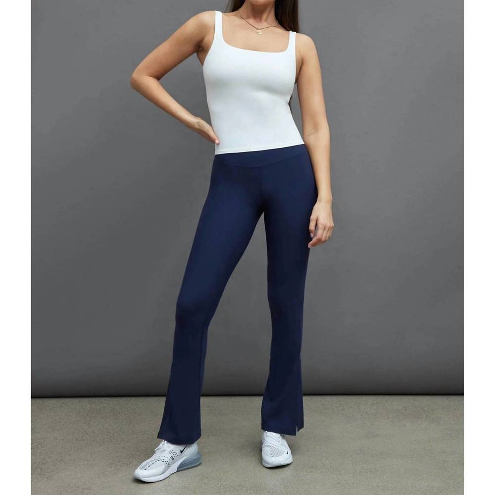 NEW CARBON38 wide scoop bra tank in melt/white